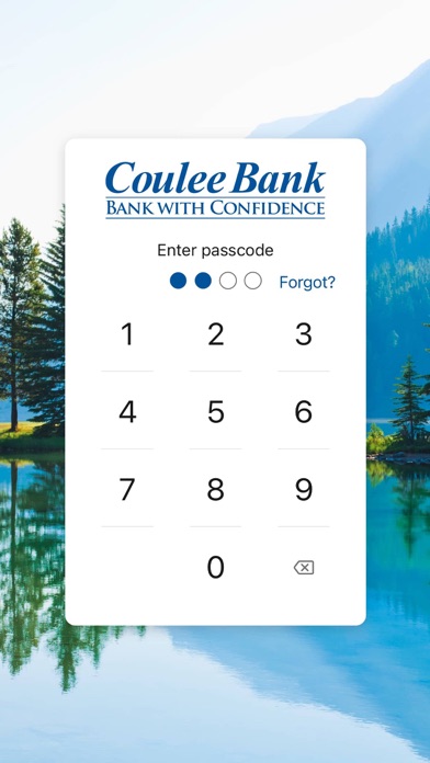 Coulee Bank Screenshot