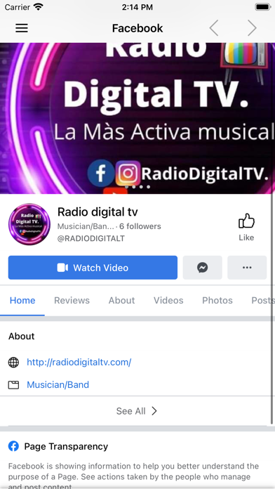 RadioDigitalTV Screenshot