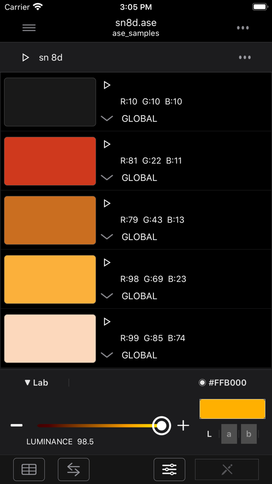 #7. Color Palette Finder (iOS) 由: Viktor Goltvyanytsya