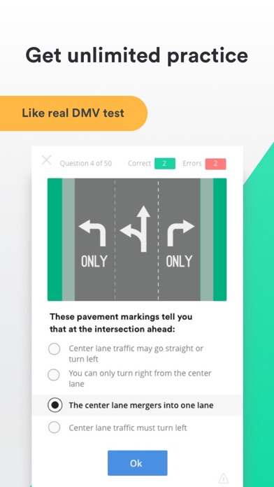 DMV Driving Test Driver Start Screenshot