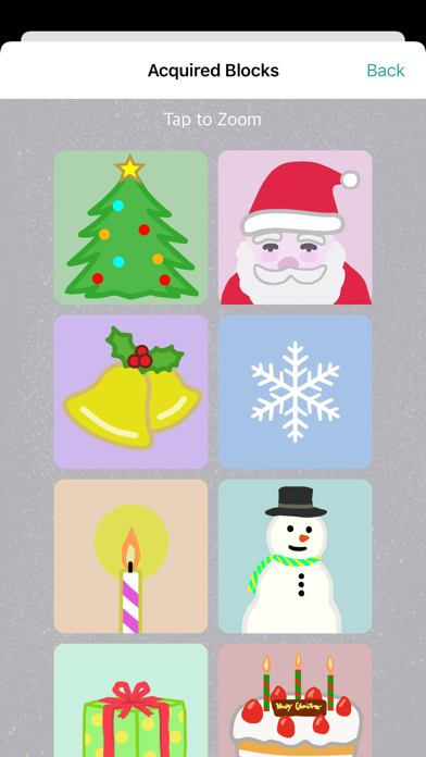 Screenshot #1 pour Xmas Falling Blocks