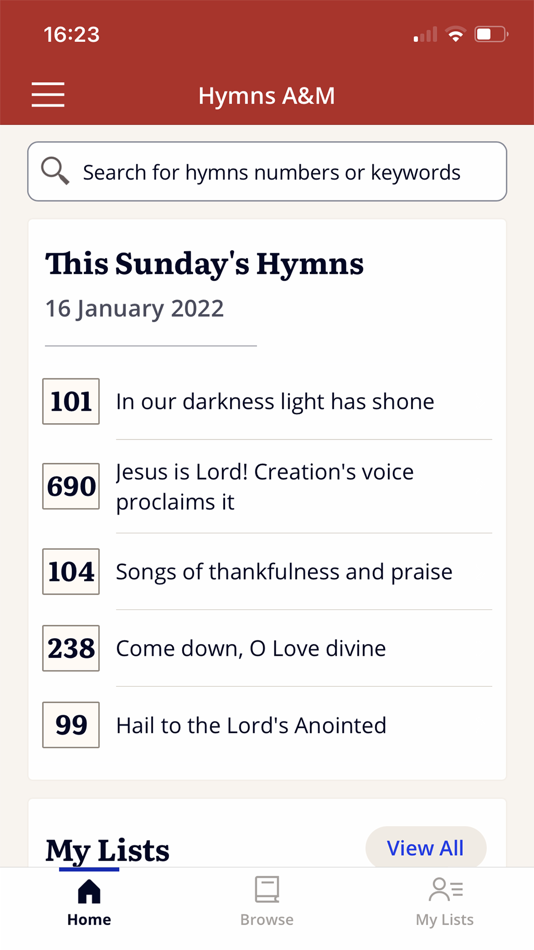 Hymns Ancient & Modern - 1.3 - (iOS)