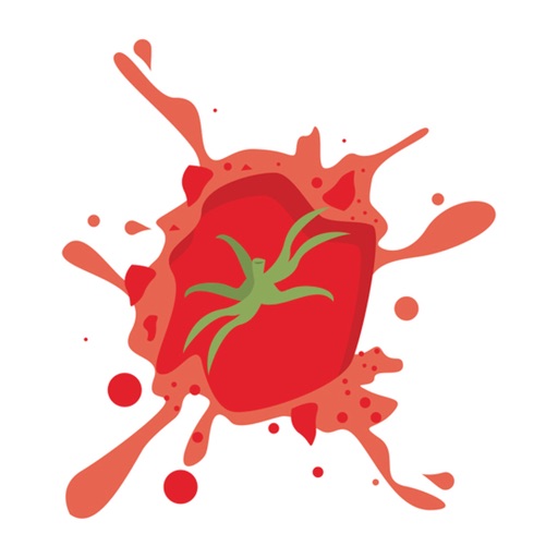 Tomato Splat Stickers