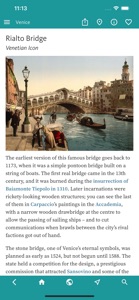 Venice Art & Culture screenshot #2 for iPhone