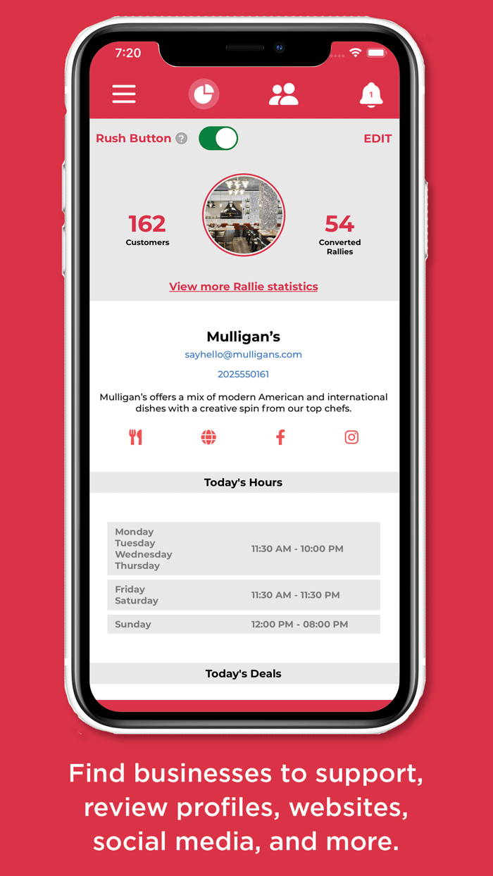 Lets Rallie Support Local