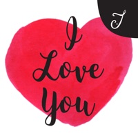 Watercolor Love Messages logo