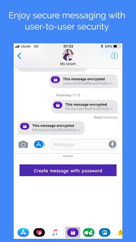 iSecure - Secure messaging