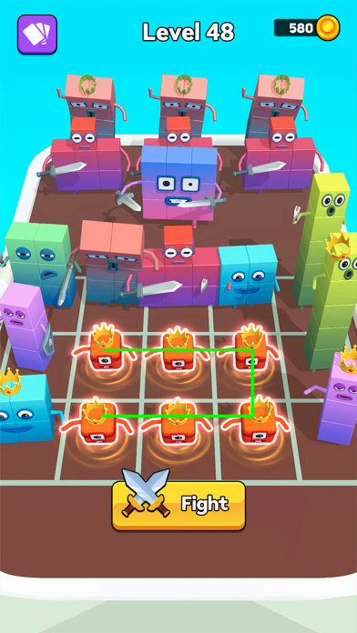 Merge Number Cube: Fam Run Screenshot