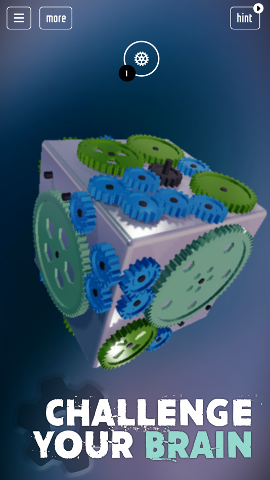 #2. Crazy Gears Box: Connect cogs (iOS) Podle: Daniel Cornelis Johannes Maria van Geel