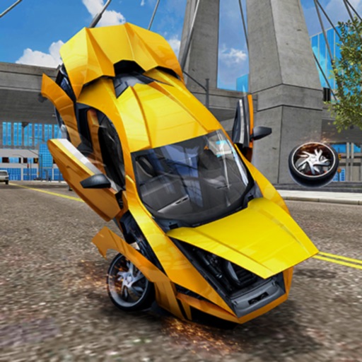 Mega Ramp Car Crash Simulator iOS App