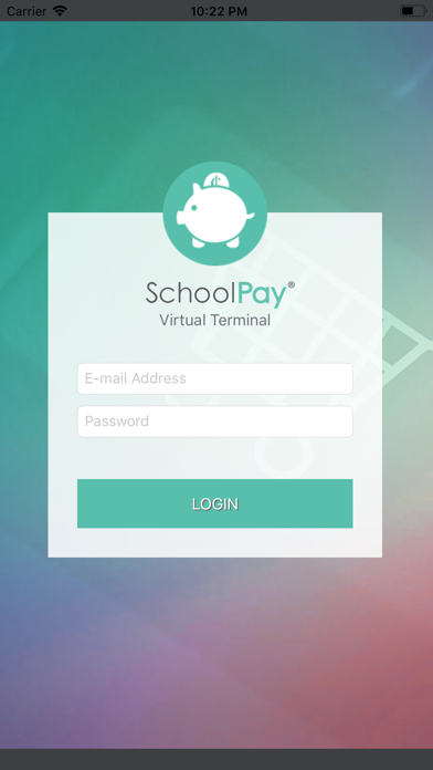 SchoolPay Mobile Terminal Screenshot