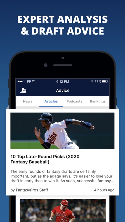 Fantasy Baseball Draft Wizard screenshot-8