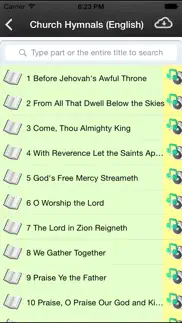 sda hymnals with tunes iphone screenshot 2