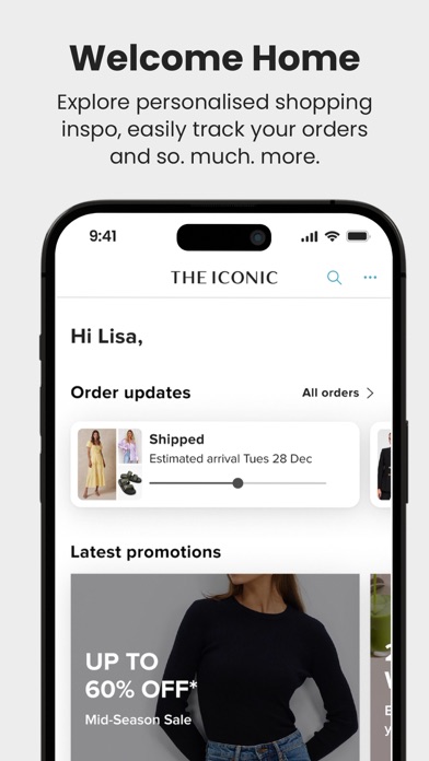 Screenshot #1 pour THE ICONIC – Fashion Shopping