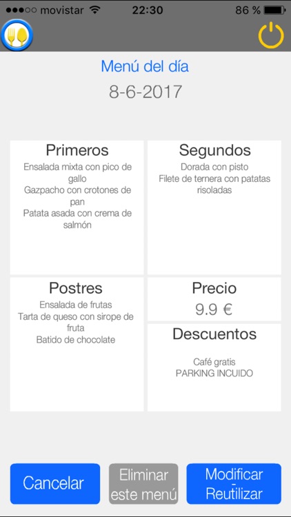 PonTuMenú screenshot-3