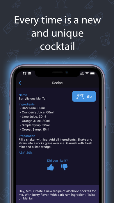 Cocktail Art AI - Mixology App Screenshot