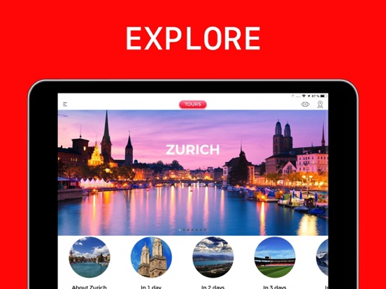 Zurich Travel Guide . iPad screenshot 3 - Travel app