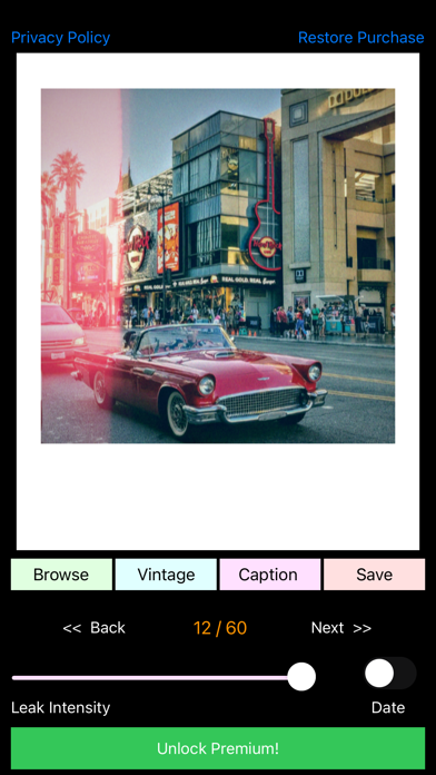 AutoVintage: Vintage Photo Cam Screenshot