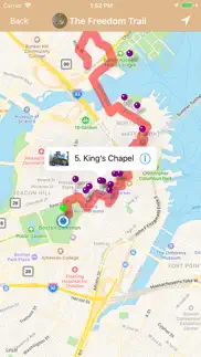 freedom trail - boston iphone screenshot 2