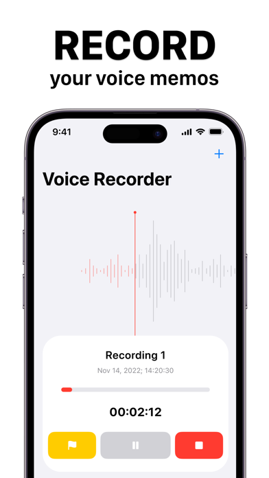 Voice Recorder & Memos Screenshot