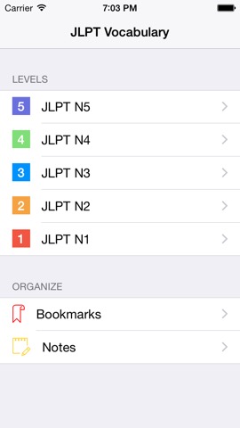 JLPT Vocabulary:日本語能力試験出題基準語彙表のおすすめ画像1