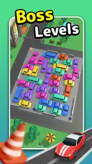 3d car game: parking jam iphone screenshot 2