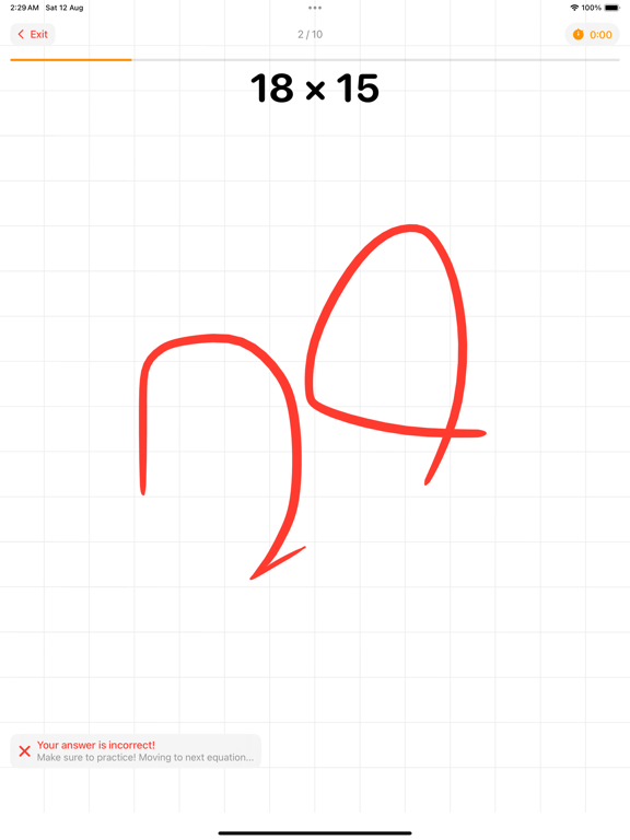 Screenshot #5 pour Défi mathématique rapide