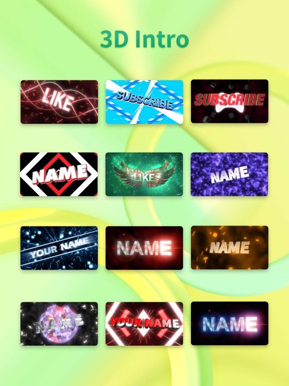 Screenshot #5 pour Intro Maker: video intro outro