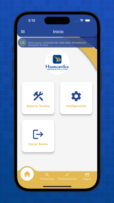 Cooperativa Huancavilca Screenshot