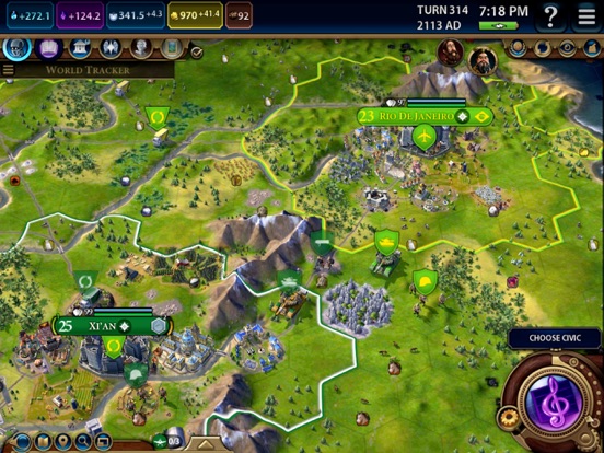 Sid Meier's Civilization® VI iPad app afbeelding 6