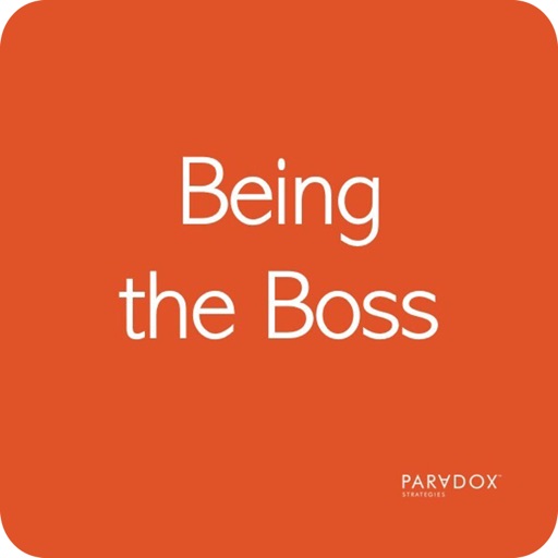 Being the Boss