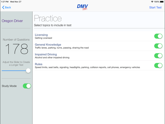 Screenshot #5 pour Oregon DMV Test Prep