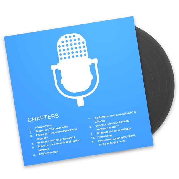 Podcast Chapters — The best way to add MP3 chapter markers to your podcast.