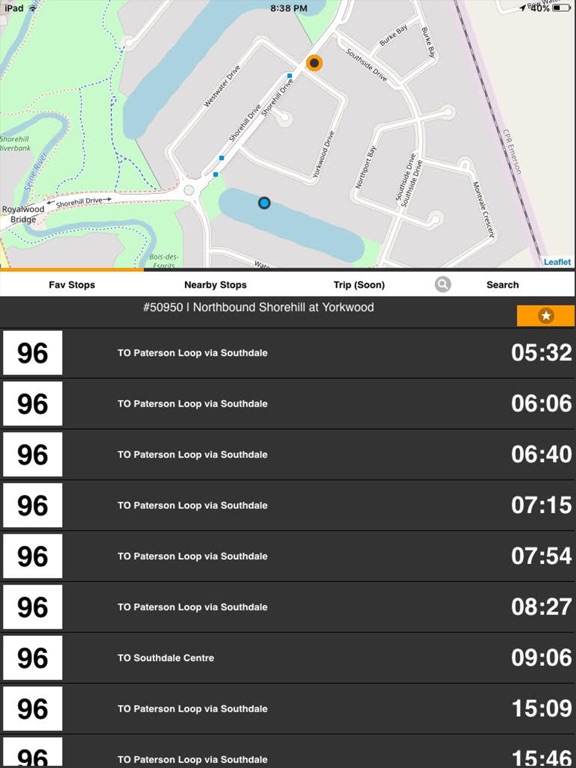 Screenshot #5 pour Winnipeg Transit RT