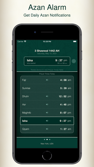 Prayer Times -  مواقيت الصلاة Screenshot