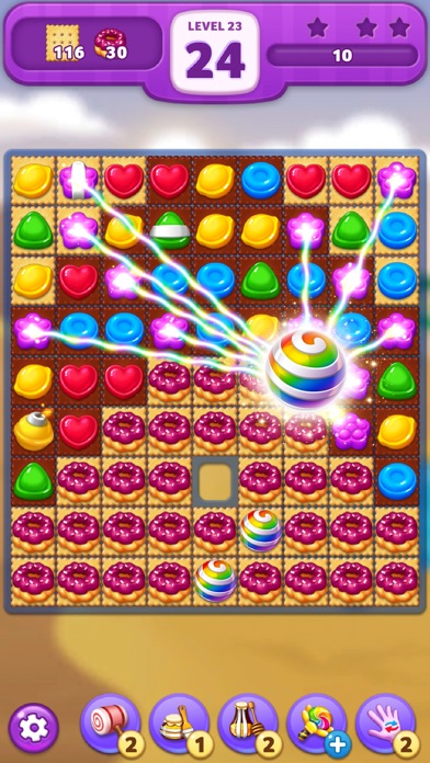 Lollipop: Sweet Taste Match3 screenshot 2