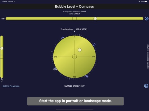 Bubble Level + Compassのおすすめ画像4