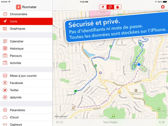 Screenshot #5 pour Runmeter GPS de course à pied