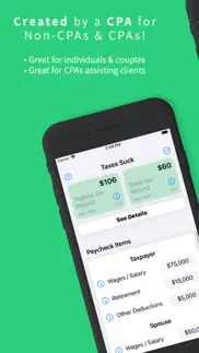 taxes suck: usa federal state iphone screenshot 2