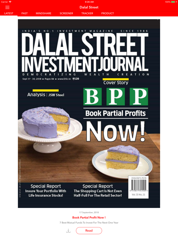 Screenshot #6 pour Dalal Street Journal - Shares