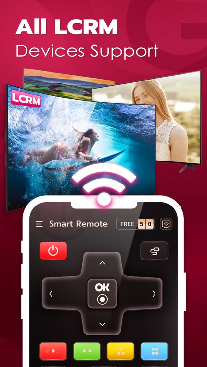 Remote Control For LCRM