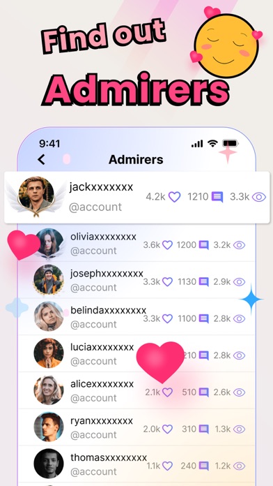 Boom - AI Followers Reports Screenshot
