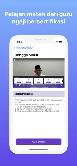 Game screenshot Qiroah - Latihan baca Al-Quran apk