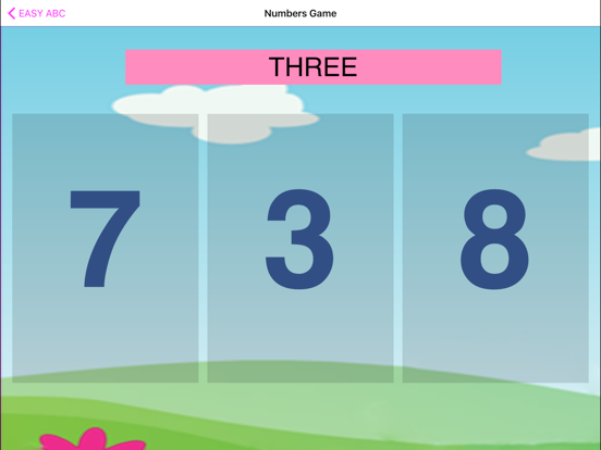 ABC Letters and Numbers Funny iPad screenshot