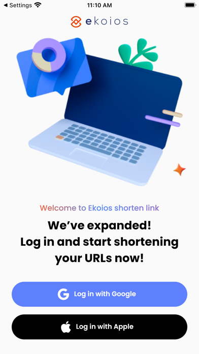EkoLink - URL Shortener Screenshot