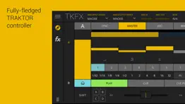 tkfx - traktor dj controller iphone screenshot 1