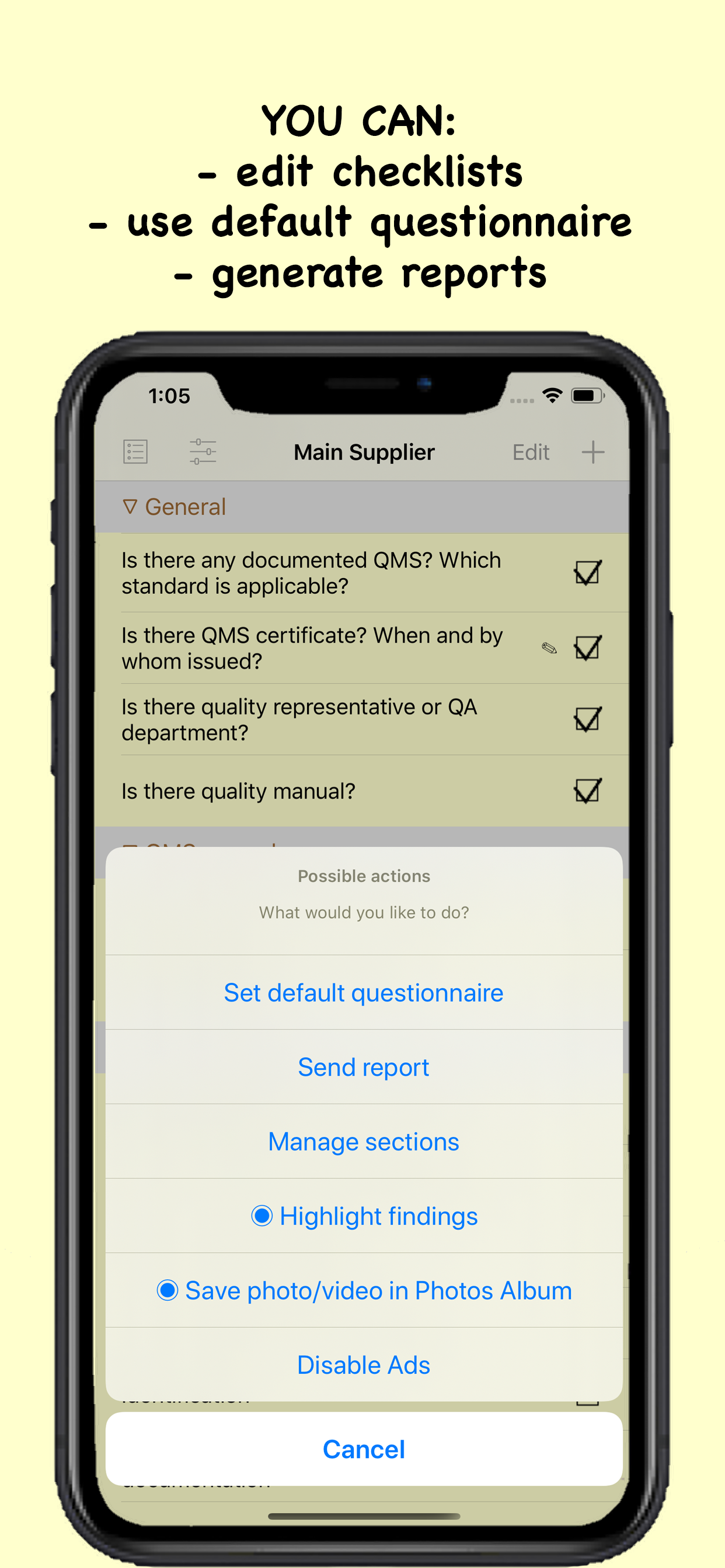 ITER QA