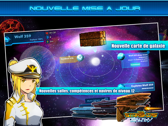 Screenshot #4 pour Pixel Starships™ Space MMORPG