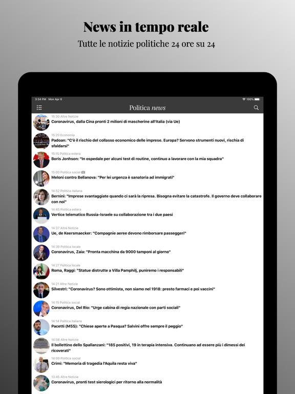 Screenshot #4 pour Politica News