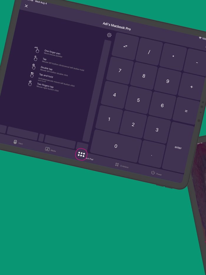 Remote App - Mouse Keyboard